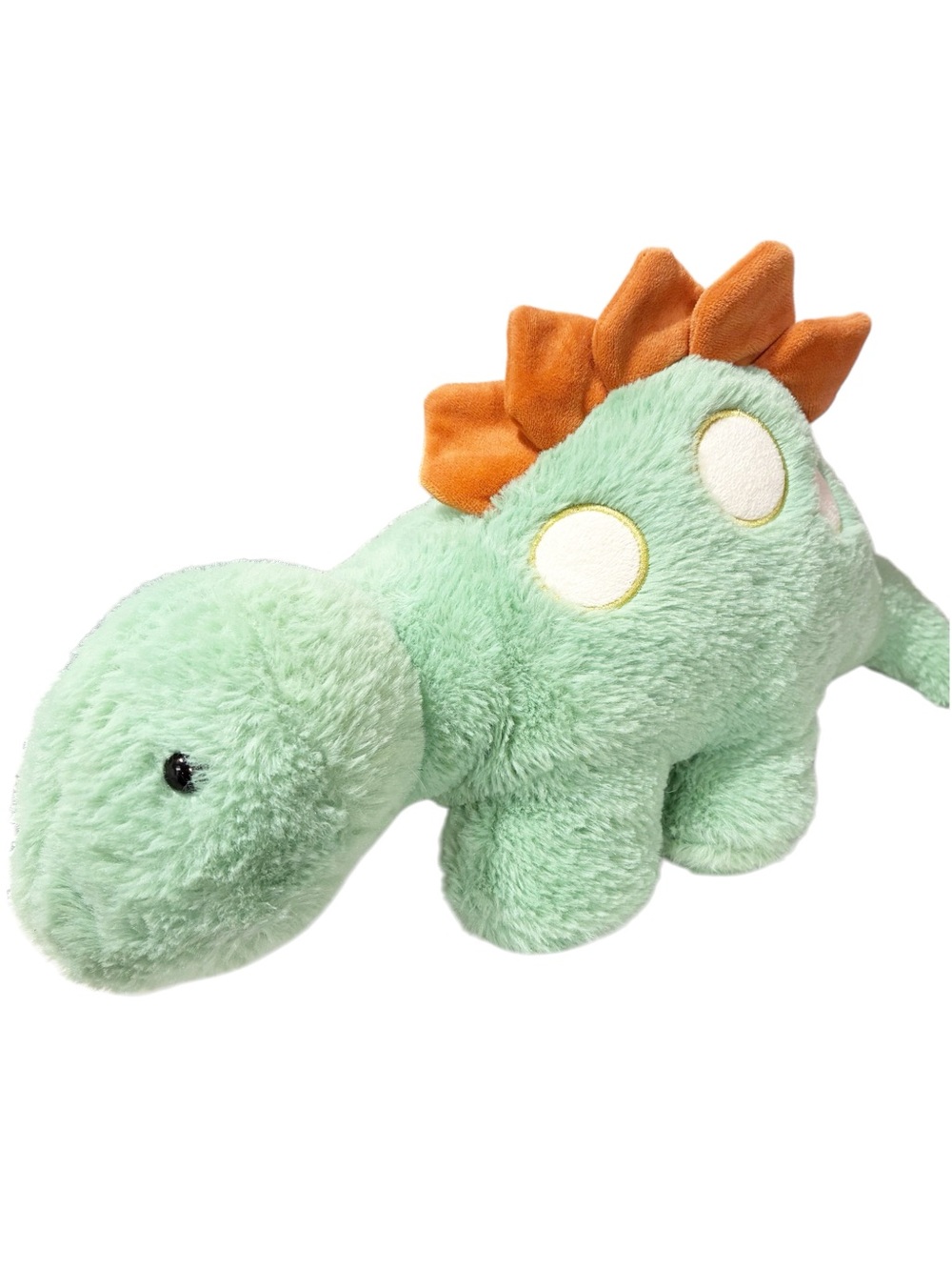 Pink Sky Weighted Bean Filled Stegosaurus Dinosaur Stuffed Toy
